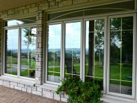 PVC Casement windows with transoms