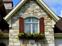 PVC Casement windows with grids
